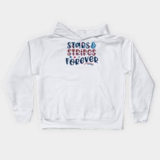 Stars and Stripes Forever Kids Hoodie